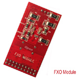 FXO module asterisk card